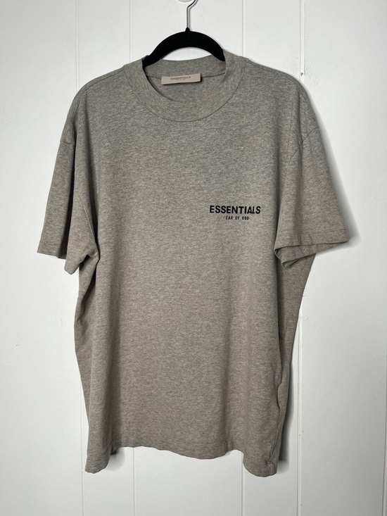 Fear of God Other - ESSENTIALS Fear of God Men's Gray Logo Crewneck T-Shirt Size S